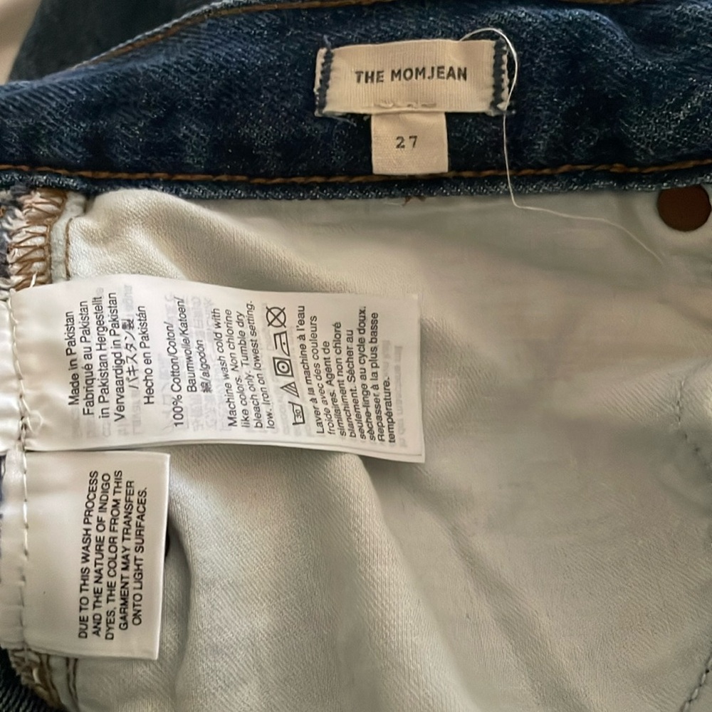 Madewell Mom Jeans